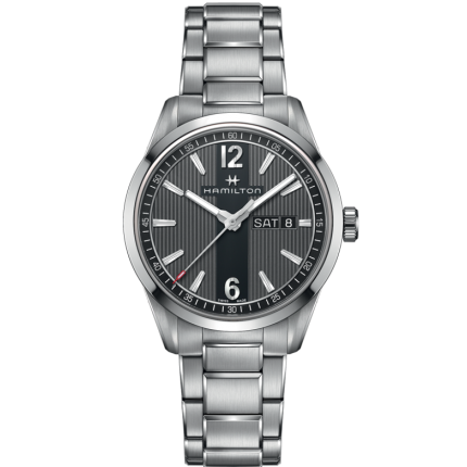 H43311135 | Hamilton Broadway Day Date Quartz 40mm watch. Buy Online