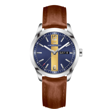 H43311541 | Hamilton Broadway Day Date Quartz 40mm watch. Buy Online