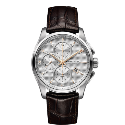 H32596551 | Hamilton Jazzmaster Auto Chrono 42mm watch. Buy Online