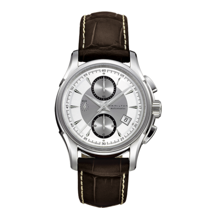 H32616553 | Hamilton Jazzmaster Auto Chrono 42mm watch. Buy Online