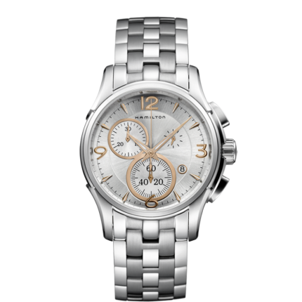 H32612155 | Hamilton Jazzmaster Chrono Quartz 42mm watch. Buy Online