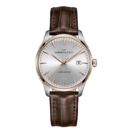 H32441551 | Hamilton Jazzmaster Gent Quartz 40mm watch. Buy Online