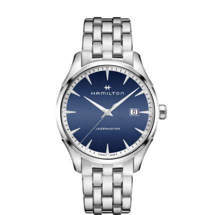 H32451141 | Hamilton Jazzmaster Gent Quartz 40mm watch. Buy Online