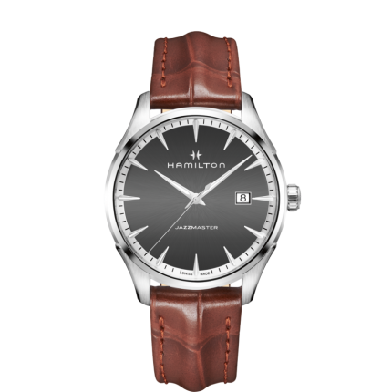 H32451581 | Hamilton Jazzmaster Gent Quartz 40mm watch. Buy Online