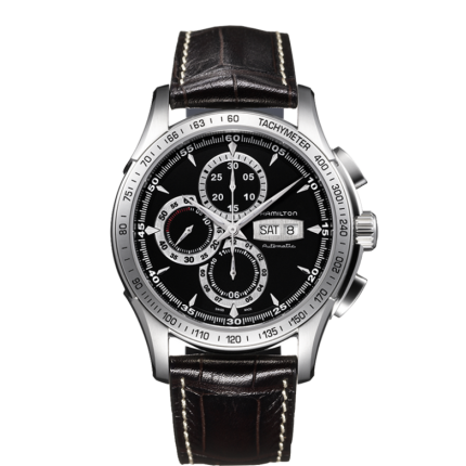 H32816531 | Hamilton Jazzmaster Lord Hamilton Auto Chrono 46mm watch. Buy Online