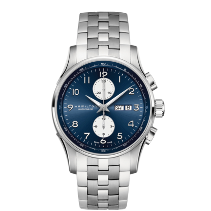 H32766143 | Hamilton Jazzmaster Maestro Auto Chrono 41mm watch. Buy Online