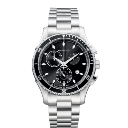 H37512131 | Hamilton Jazzmaster Seaview Chrono Quartz 44mm watch. Buy Online