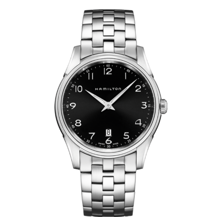 H38511133 | Hamilton Jazzmaster Thinline Quartz 42mm watch. Buy Online