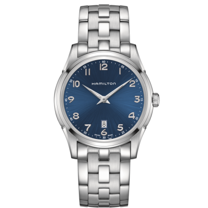 H38511143 | Hamilton Jazzmaster Thinline Quartz 42mm watch. Buy Online