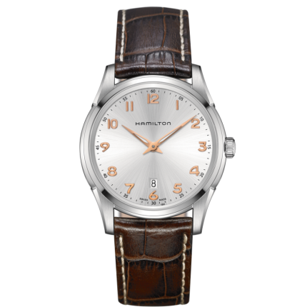 H38511513 | Hamilton Jazzmaster Thinline Quartz 42mm watch. Buy Online