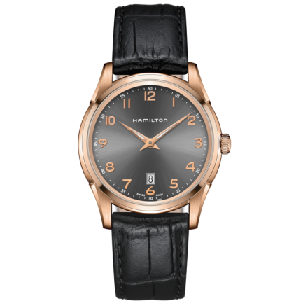 H38541783 | Hamilton Jazzmaster Thinline Quartz 42mm watch. Buy Online