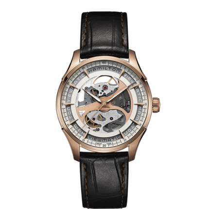 H42545551 | Hamilton Jazzmaster Viewmatic Skeleton Gent Automatic 40mm watch. Buy Online