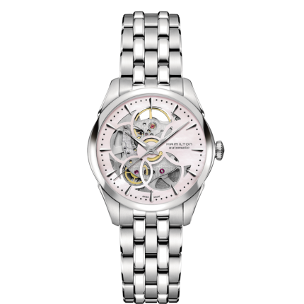 H32405171 | Hamilton Jazzmaster Viewmatic Skeleton Lady Automatic 36mm watch. Buy Online