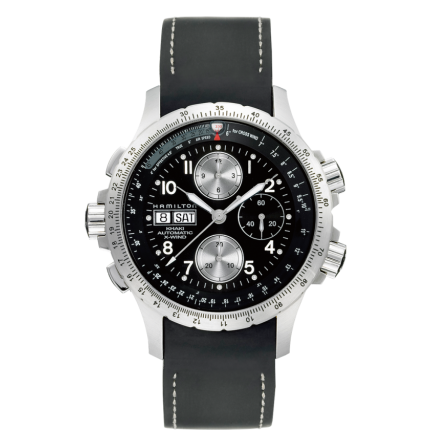 H77616333 | Hamilton Khaki Aviation X-Wind Auto Chrono 44mm watch. Buy Onlne