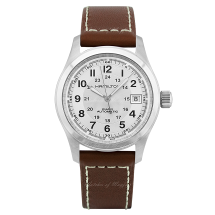 H70455553 | Hamilton Khaki field Automatic 38mm watch. Buy Online