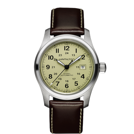 H70555523 | Hamilton Khaki field Automatic 42mm watch. Buy Online