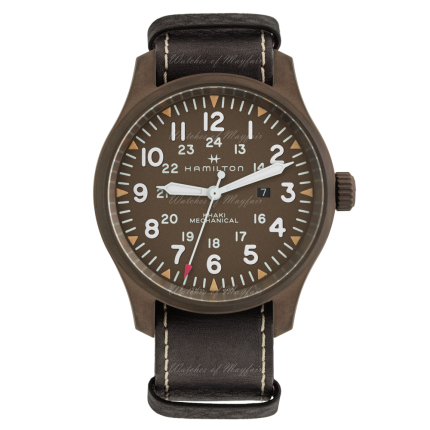 H69829560 | Hamilton Khaki Field Mechanical 50 mm watch. Buy Online