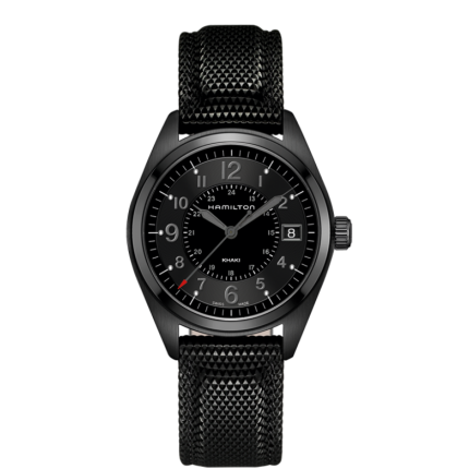 H68401735 | Hamilton Khaki field Quartz 40mm watch. Buy Online