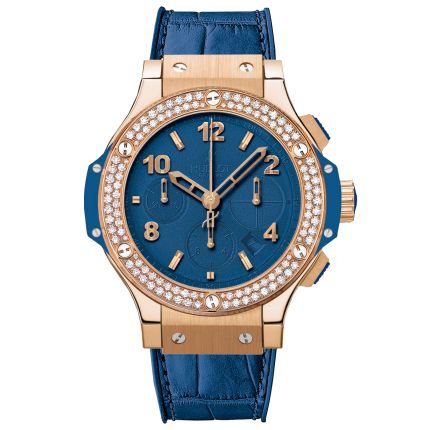 341.PL.5190.LR.1104 | Hublot Big Bang Tutti Frutti Gold Dark Blue 41 mm watch. Buy Online