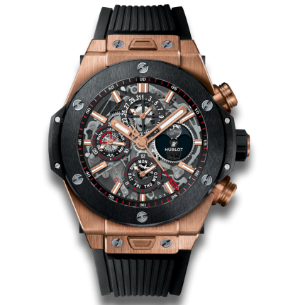 406.OM.0180.RX | Hublot Big Bang Unico Perpetual Calendar King Gold Ceramic watch. Buy Online