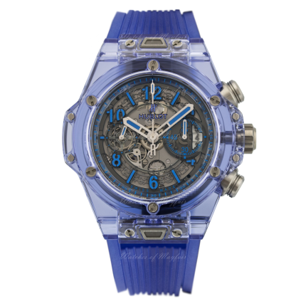 411.JL.4809.RT | Hublot Big Bang Unico Blue Sapphire 45 mm watch. Buy Online