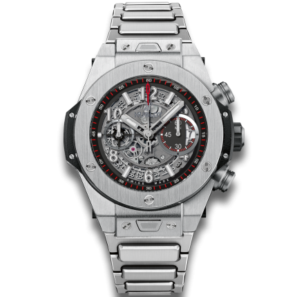 411.NX.1170.NX | Hublot Big Bang Unico Titanium Bracelet 45 mm watch. Buy Online