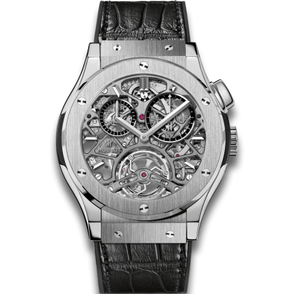 506.NX.0170.LR | Hublot Classic Fusion Tourbillon Skeleton Titanium watch. Buy Online