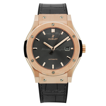 542.OX.7081.LR | Hublot Classic Fusion King Gold Racing Grey 42 mm watch. Buy Online