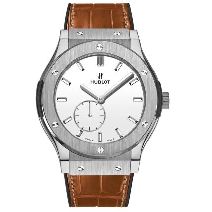 545.NX.2210.LR | Hublot Classic Fusion Titanium White Dial 42 mm watch. Buy Online