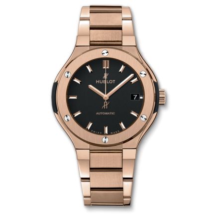 568.OX.1180.OX | Hublot Classic Fusion King Gold Bracelet 38 mm watch. Buy Online