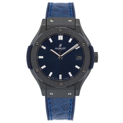 581.CM.7170.LR | Hublot Classic Fusion Ceramic Blue 33 mm watch. Buy Online