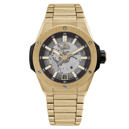 456.VX.0130.VX | Hublot Big Bang Integrated Time Only Yellow Gold 40 mm watch. Buy Online