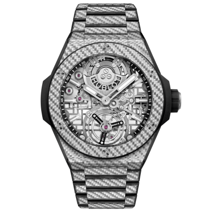 455.YS.0170.YS | Hublot Big Bang Integrated Tourbillon Full Carbon Limited Edition 43 mm watch. Buy Online