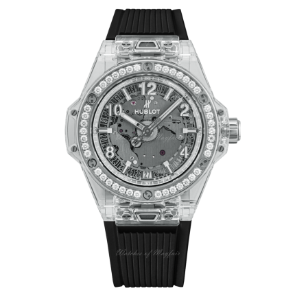 465.JX.4902.RX.1204 | Hublot Big Bang One Click Sapphire Diamonds Black Dial 39 mm watch. Buy Online