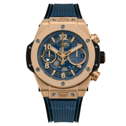 441.OX.5181.RX | Hublot Big Bang Unico King Gold Blue 42 mm watch. Buy Online