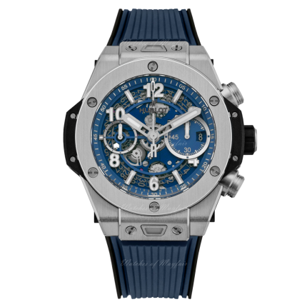 441.NX.5171.RX | Hublot Big Bang Unico Titanium Blue 42mm watch. Buy Online