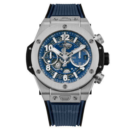 421.NX.5170.RX | Hublot Big Bang Unico Titanium Blue 44 mm watch. Buy Online