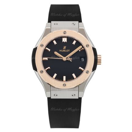 581.NO.1181.RX | Hublot Classic Fusion Titanium King Gold 33 mm watch. Buy Online