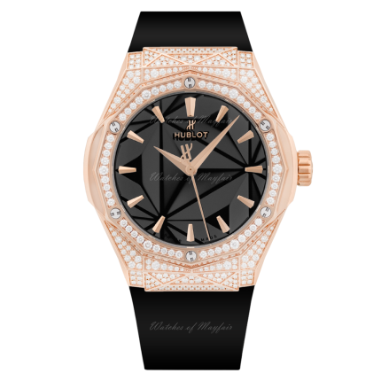 550.OS.1800.RX.1604.ORL19 | Hublot Classic Fusion Orlinski King Gold Pave 40mm watch. Buy Online