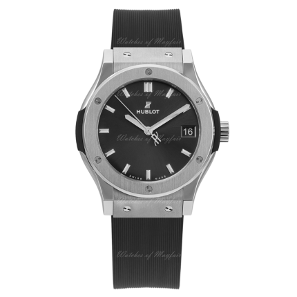 581.NX.7071.RX | Hublot Classic Fusion Racing Grey Titanium 33 mm watch. Buy Online