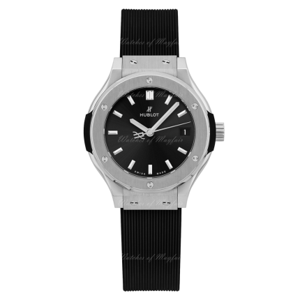 591.NX.1470.RX | Hublot Classic Fusion Titanium Quartz 29 mm watch. Buy Online