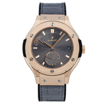 516.OX.7080.LR | Hublot Classic Fusion King Gold Racing Grey 45 mm watch. Buy Online