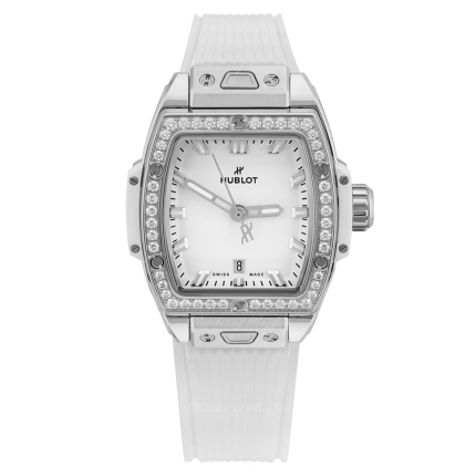 682.SE.2010.RW.1204 | Hublot Spirit of Big Bang Steel White Diamonds 32 mm watch. Buy Online