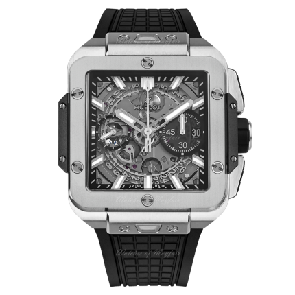 821.NX.0170.RX | Hublot Square Bang Unico Titanium 42 mm watch. Buy Online