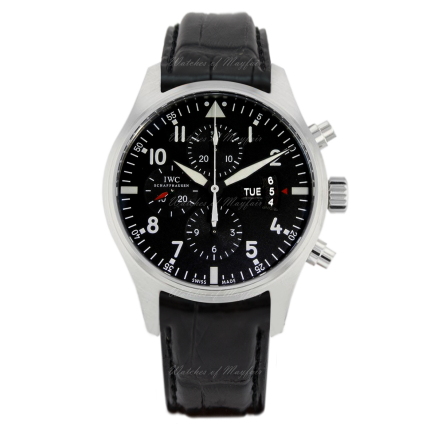 IW377701 | IWC Pilot Chronograph 43 mm watch. Buy Online