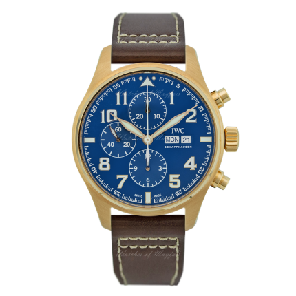 IW377721 | IWC Pilot's Watch Chronograph Le Petit Prince 43 mm watch. Buy Online