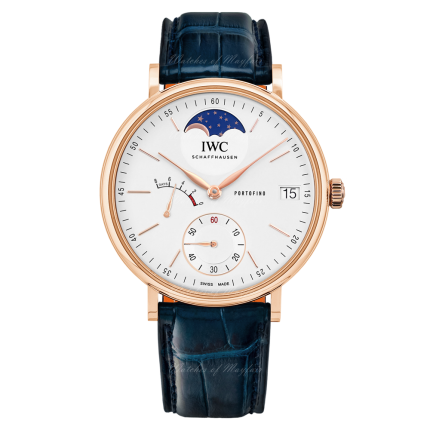 IW516409 | IWC Portofino Hand-Wound Moon Phase 45 mm watch. Buy Online