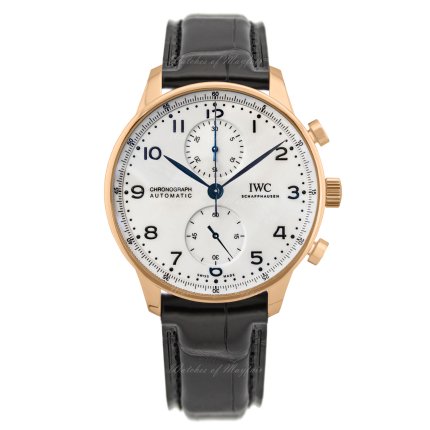 IW371603 | IWC Portugieser Chronograph Edition 150 Years 41 mm watch. Buy Online