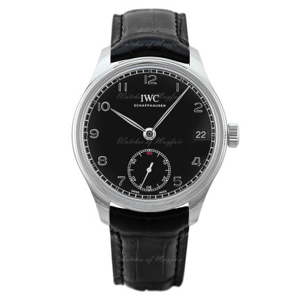 IW510202 | IWC Portugieser Hand-Wound Eight Days 43 mm watch. Buy Online