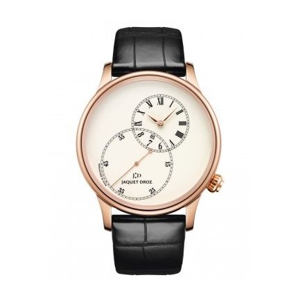 J006033200 | Jaquet-Droz Grande Seconde Off-Centered Ivory Enamel 43 mm watch. Buy Online